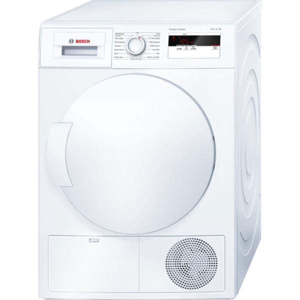 Bosch Serie 4 WTH83001FF Freestanding Front-load 7kg A+ White tumble dryer