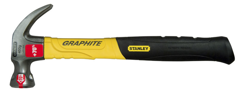 Stanley 16 oz FATMAX Curved Claw Graphite Hammer