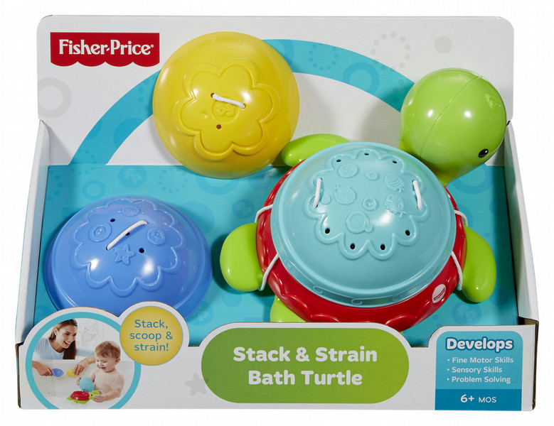 Fisher Price Everything Baby DHW16 Badetier Mehrfarben Bad-Spielzeug/-Aufkleber