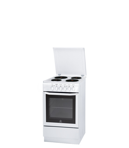 Indesit I5E6CAE(W)FR Freestanding Induction hob A White cooker