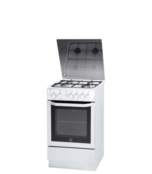 Indesit I5GGC1G(W) FR Freestanding White cooker