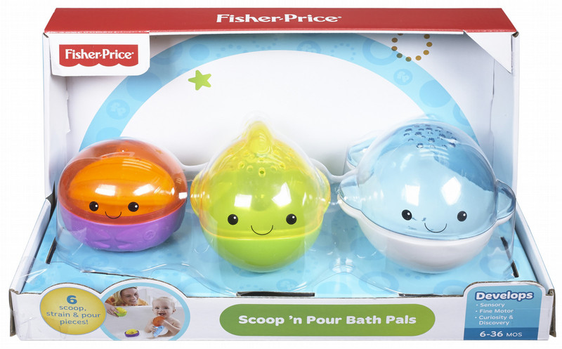 Fisher Price CFN00 Bad-Spieleset Mehrfarben Bad-Spielzeug/-Aufkleber
