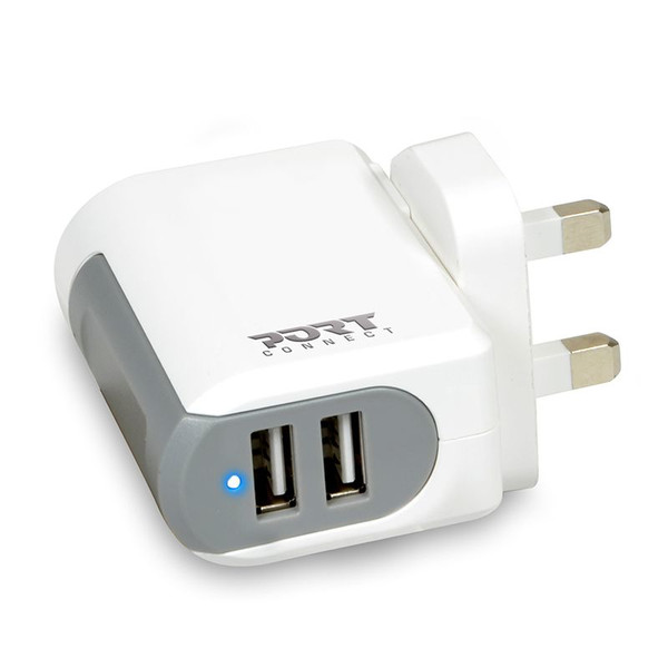 Port Designs 900020 Indoor White mobile device charger