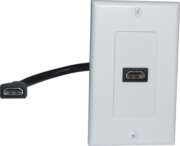Comprehensive WP-HM1PT HDMI Black,White socket-outlet