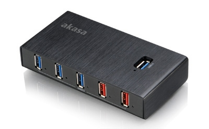 Akasa Elite 7EX USB 3.0 (3.1 Gen 1) Type-B 5000Мбит/с