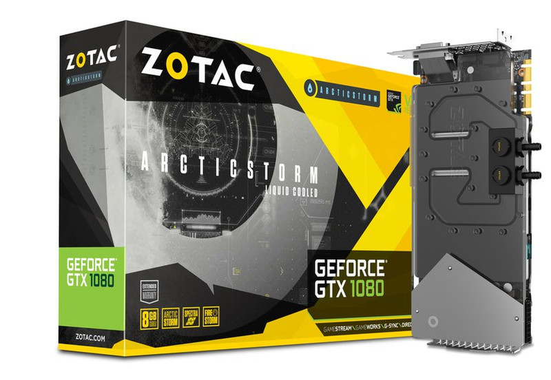 Zotac GeForce GTX 1080 ArcticStorm GeForce GTX 1080 8ГБ GDDR5X