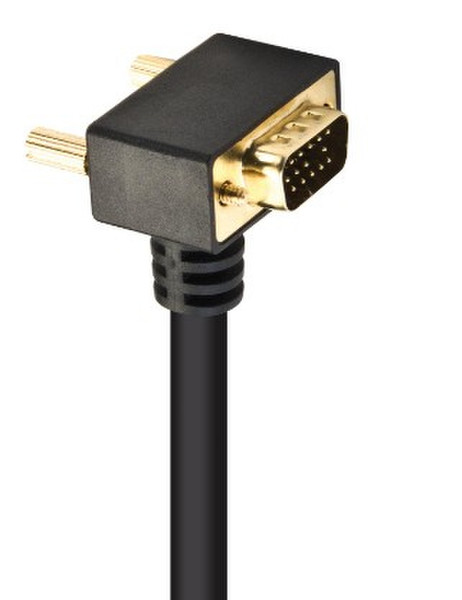 Kindermann 7483000105 5m HDMI VGA (D-Sub) Schwarz Videokabel-Adapter