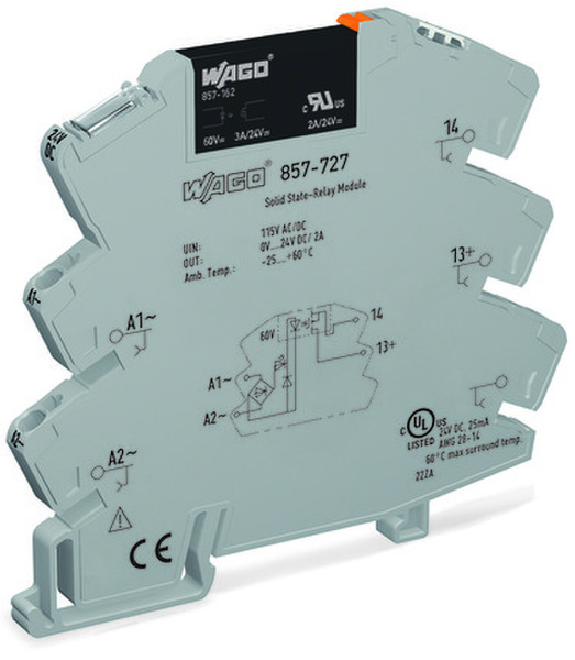 Wago 857-727 Grey electrical relay