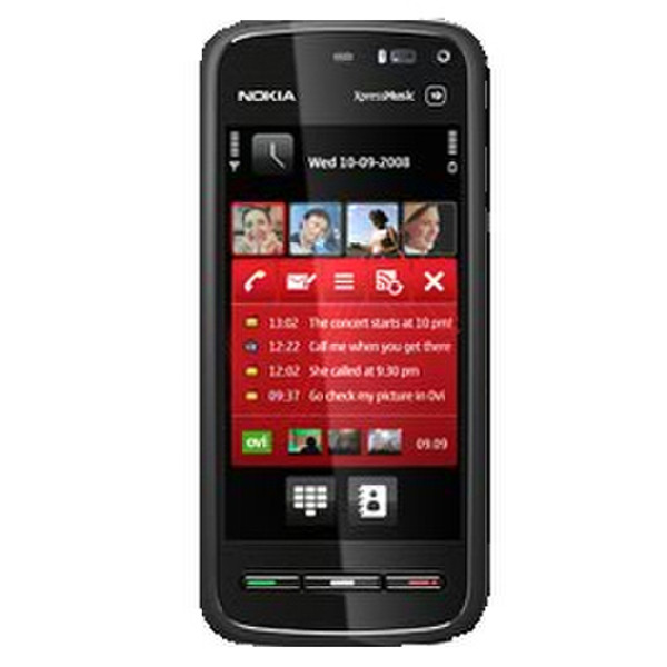 Nokia 5800 XpressMusic Schwarz Smartphone