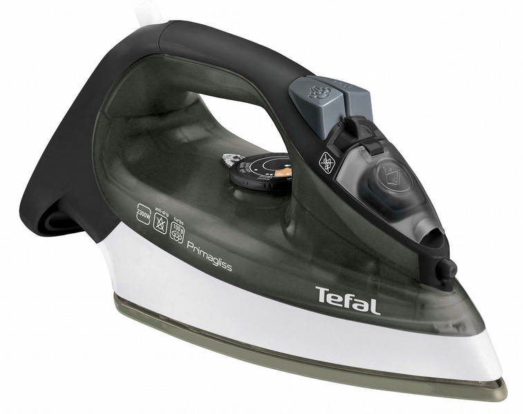 Tefal Prima FV2560 Dry & Steam iron Ceramic soleplate 2300W Black iron