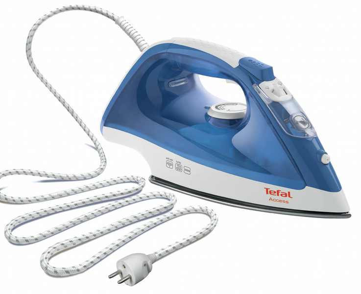 Tefal Access Easy FV1511 Dry & Steam iron 2000W Blau Bügeleisen