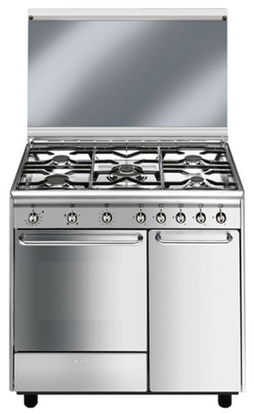 Smeg CX91EVX-1 Eingebaut Gaskochfeld Edelstahl Küchenherd