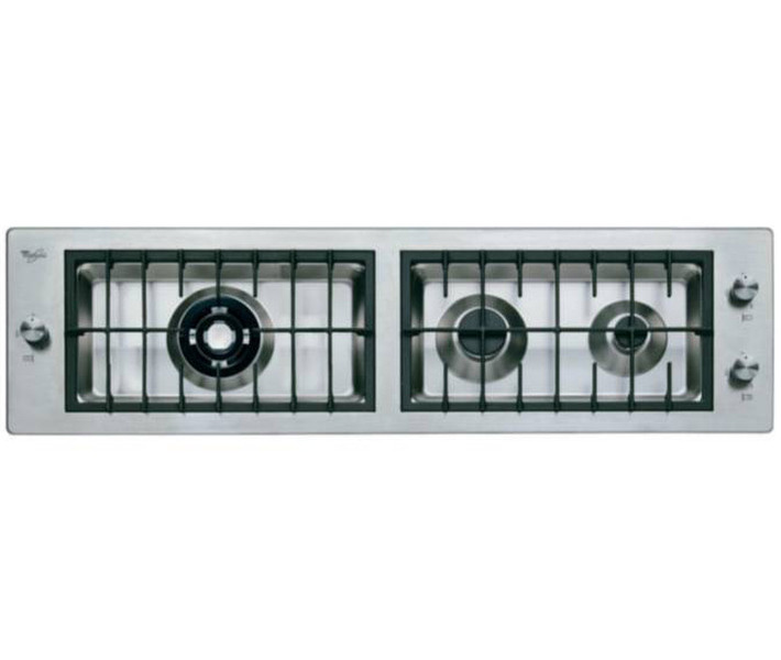 Whirlpool AKM 294/IX Встроенный Gas hob Нержавеющая сталь