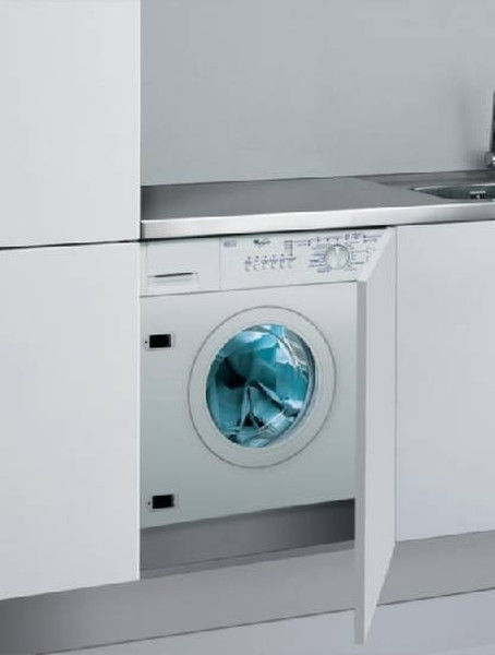 Whirlpool AWO/D 044 Встроенный Фронтальная загрузка 6кг 1200об/мин A+ Белый стиральная машина