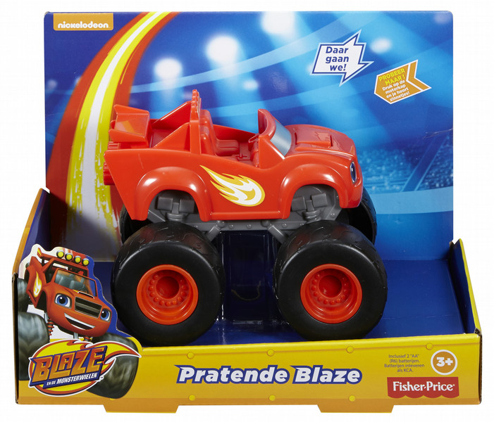 Fisher Price Blaze and the Monster Machines DXB67 Kunststoff Spielzeugfahrzeug