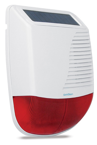 Avidsen 100728 Wireless siren Indoor Red,White siren