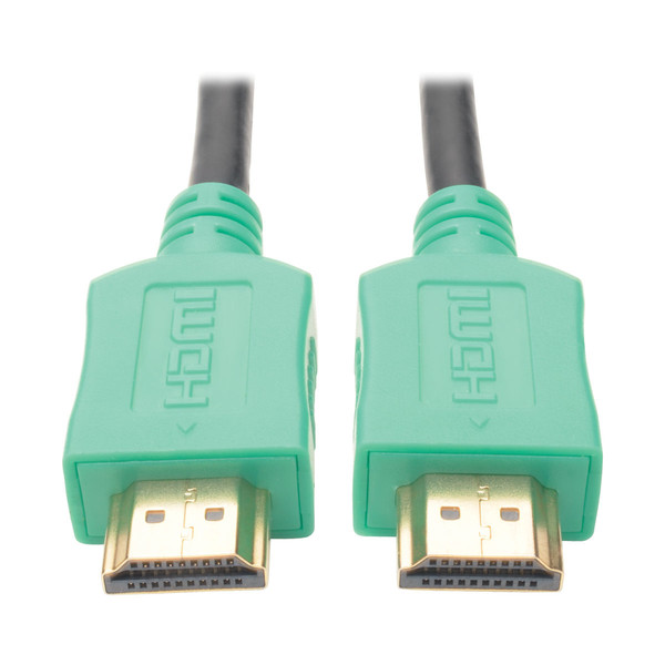 Tripp Lite High-Speed HDMI Cable with Digital Video and Audio, Ultra HD 4K x 2K (M/M), Green, 0.91 m