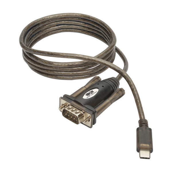 Tripp Lite U209-005-C 1.52m DB9 USB-C Schwarz Serien-Kabel