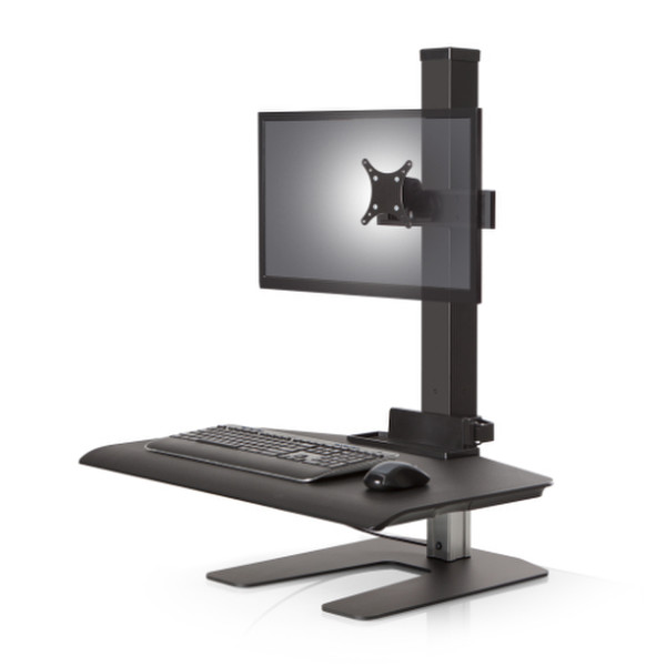 Innovative Office Products WNST-1-CW Flat panel Multimedia stand Black