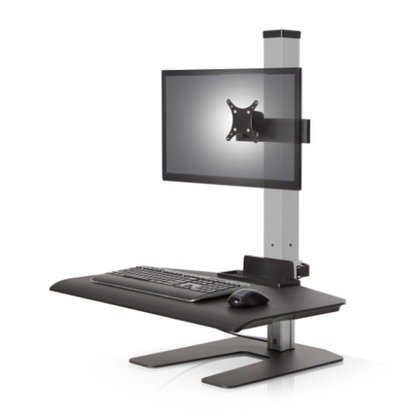 Innovative Office Products WNST-1-CW Flat panel Multimedia stand Cеребряный
