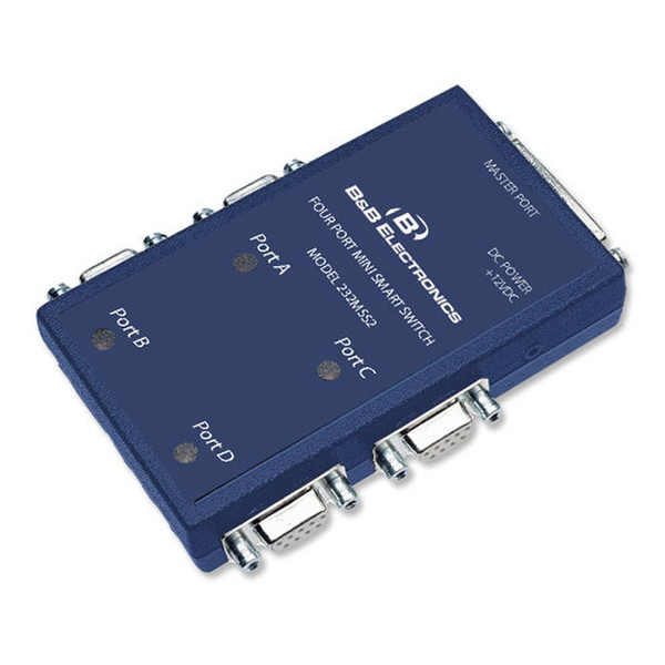B&B Electronics 232MSS2 Verkabelt Serial Switch Box