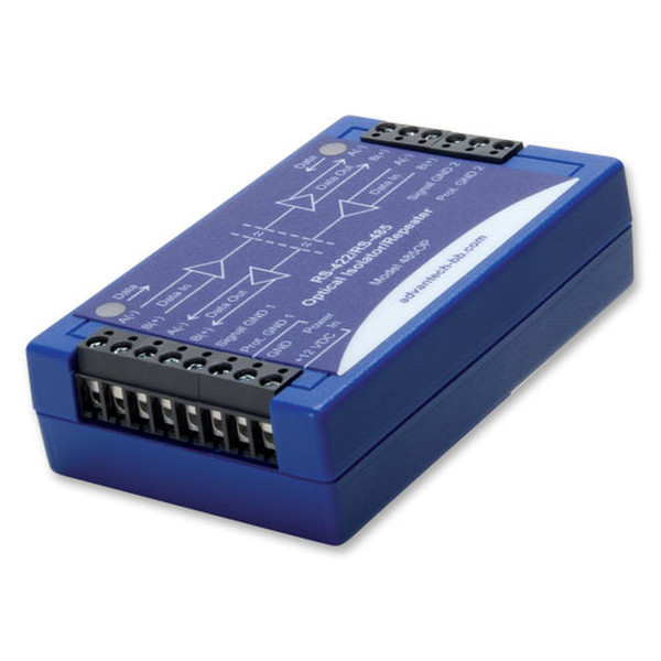 IMC Networks 485OP RS-422/485 Синий серийный преобразователь/ретранслятор/изолятор
