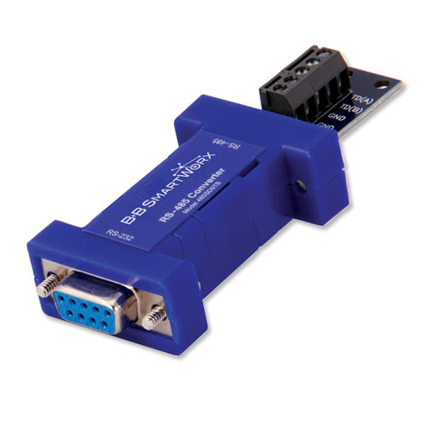 IMC Networks 485SD9TB RS-232 RS-485 Синий серийный преобразователь/ретранслятор/изолятор