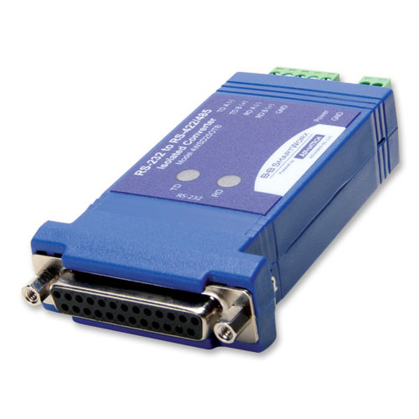 IMC Networks 4WSD9OTB RS-232 RS-485 Синий серийный преобразователь/ретранслятор/изолятор