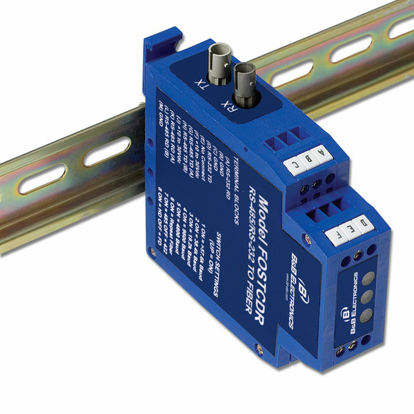 IMC Networks FOSTCDR RS-232/422/485 Blau Serieller Konverter/Repeater/Isolator