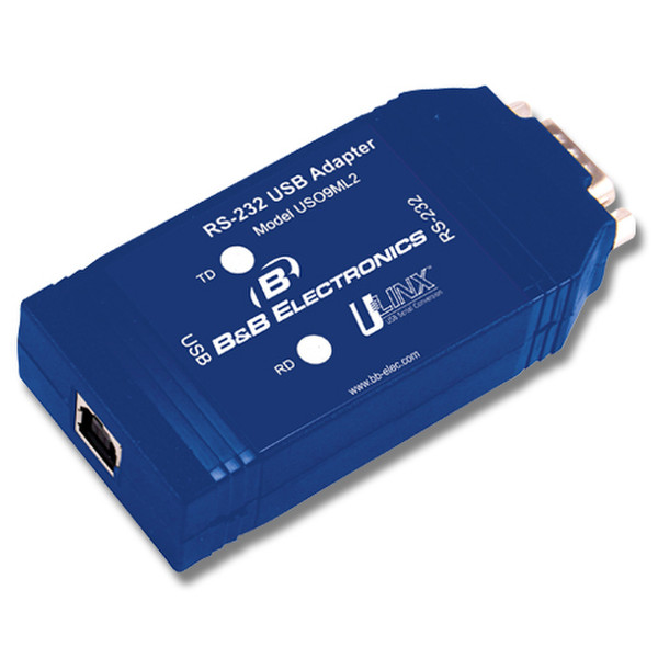 IMC Networks USO9ML2 USB 1.1 RS-232 Blue serial converter/repeater/isolator