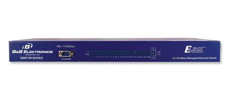 IMC Networks ESWG626-2SFP Unmanaged Gigabit Ethernet (10/100/1000) 1U Blue network switch