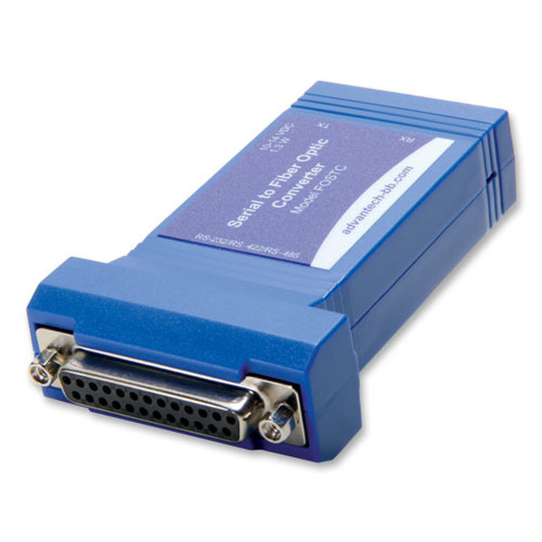IMC Networks FOSTC RS-232/422/485 Fiber (ST) Blue serial converter/repeater/isolator