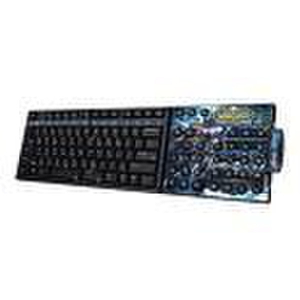 Steelseries Zboard Limited Edition Keyset WotLK USB QWERTY Black keyboard