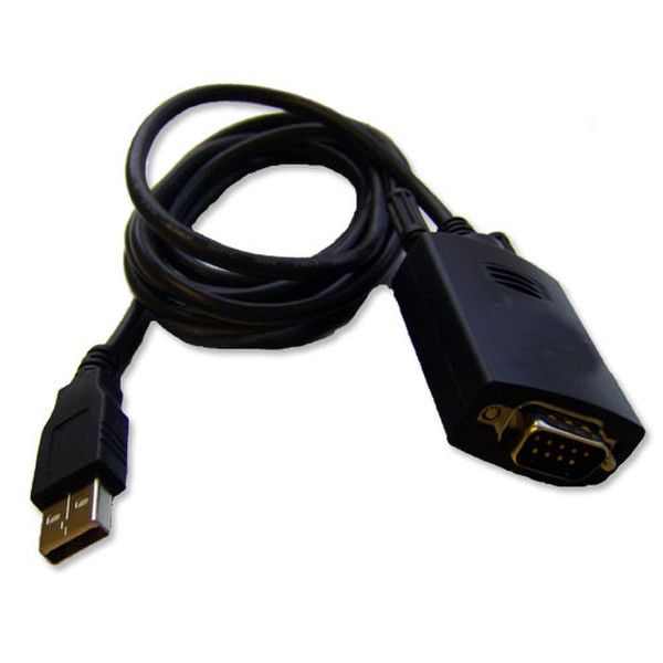 IMC Networks SS-USB-100 RS-232 USB A Черный кабельный разъем/переходник