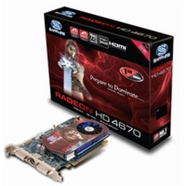 Sapphire 11138-31-20R 1GB GDDR3 Grafikkarte