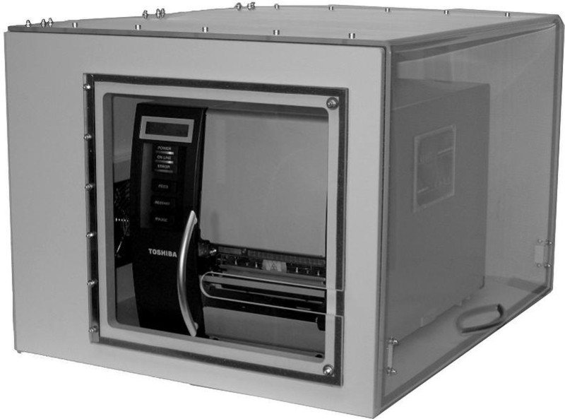 Atep Gates Acoustic Label Printer Enclosure 16400 printer cabinet/stand