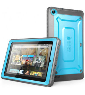 i-Blason Unicorn Beetle Pro 7Zoll Cover case Schwarz, Blau