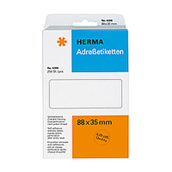 HERMA Address labels continous fanfolded 88x35 250 pcs.