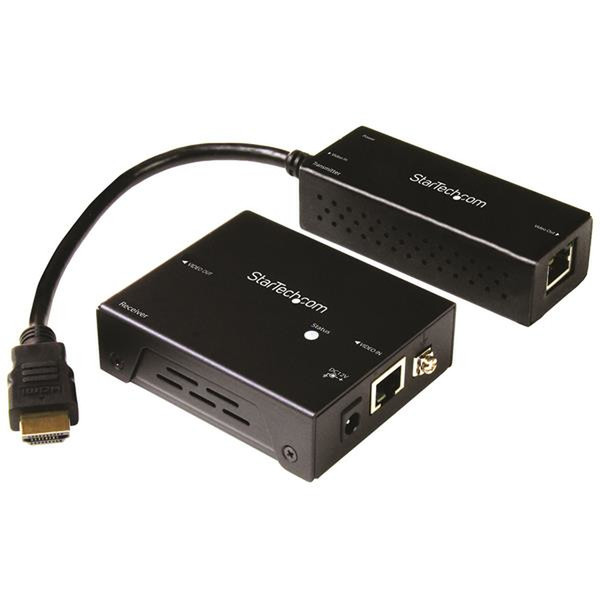 StarTech.com HDBaseT Extender Kit mit kompakt Transmitter - HDMI über CAT5 - bis zu 4K