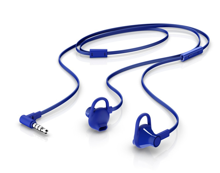 HP In-Ear Headset 150 - Dragonfly Blue Вкладыши Стереофонический Проводная Синий