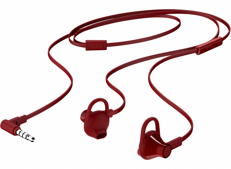 HP X7B11AA In-ear Binaural Wired Red