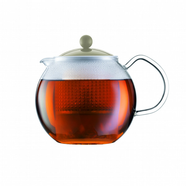Bodum ASSAM Single teapot 1000мл Бежевый, Прозрачный