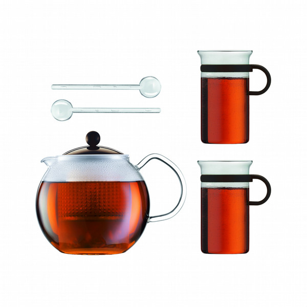 Bodum ASSAM SET Single teapot 1000ml Brown,Transparent