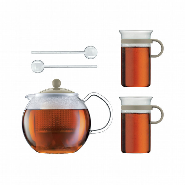 Bodum ASSAM SET Teapot set Бежевый, Прозрачный