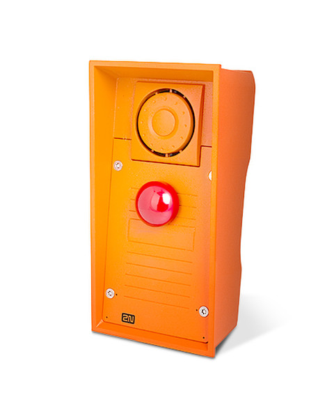2N Telecommunications EntryCom IP Safety Orange door intercom system
