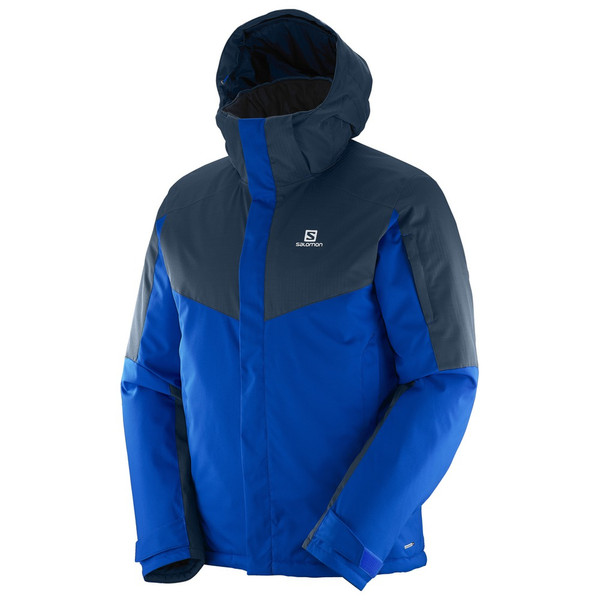 Salomon L38313300 Universal Winter sports jacket Unisex XXL Black,Blue winter sports jacket/vest