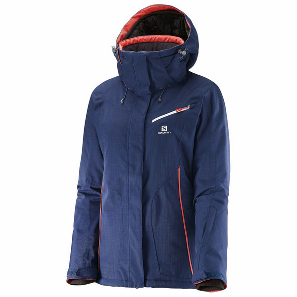 Salomon Fantasy JKT W Skifahren Winter sports jacket Weiblich Navy