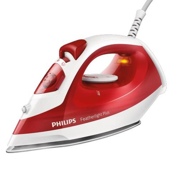 Philips GC1426/40 Steam iron 1400W Red,White iron