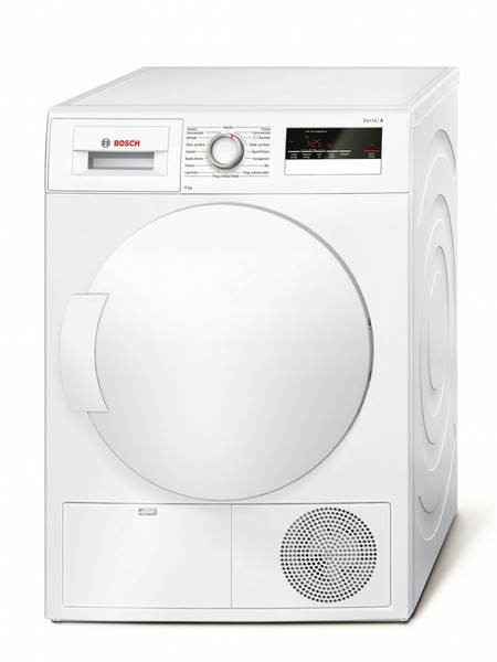 Bosch Serie 4 WTH83208IT Отдельностоящий Фронтальная загрузка 8кг A++ Белый сушилка для белья