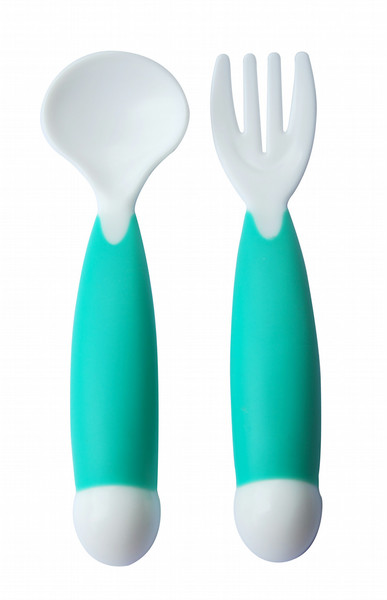 Tex Baby 31090039 Toddler cutlery set Green,White toddler cutlery